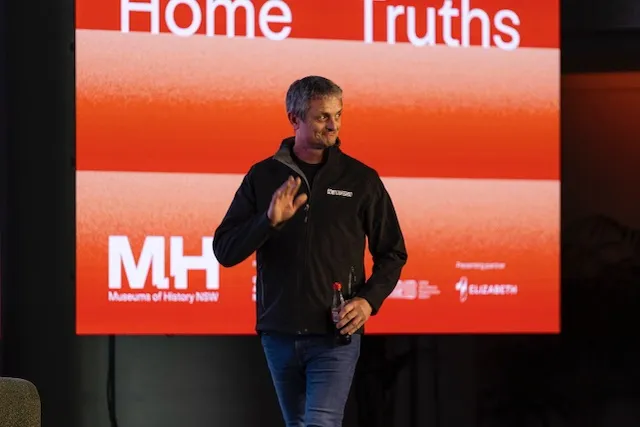 Contour3D speaking at the Home Truths, Museum of History NSW