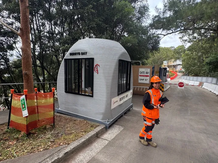 Western Harbour Tunnel Huts