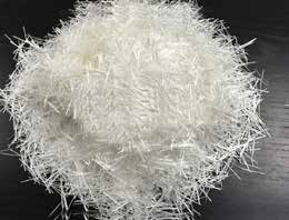 Recycled plastic fibres